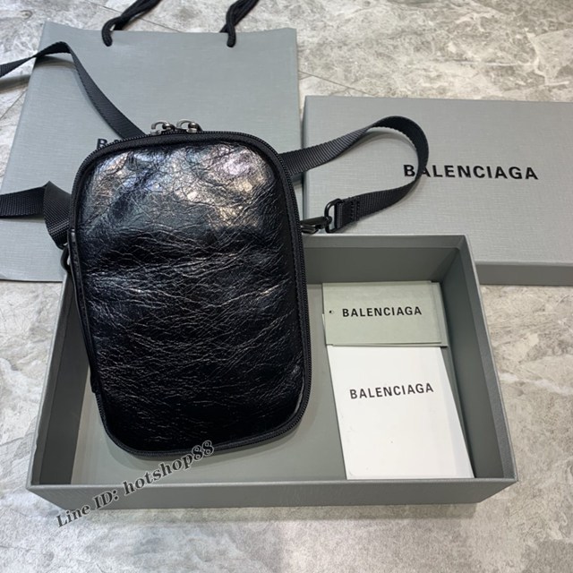 Balenciaga專櫃爆款手機包 巴黎世家經典斜挎手機包 fyj1029